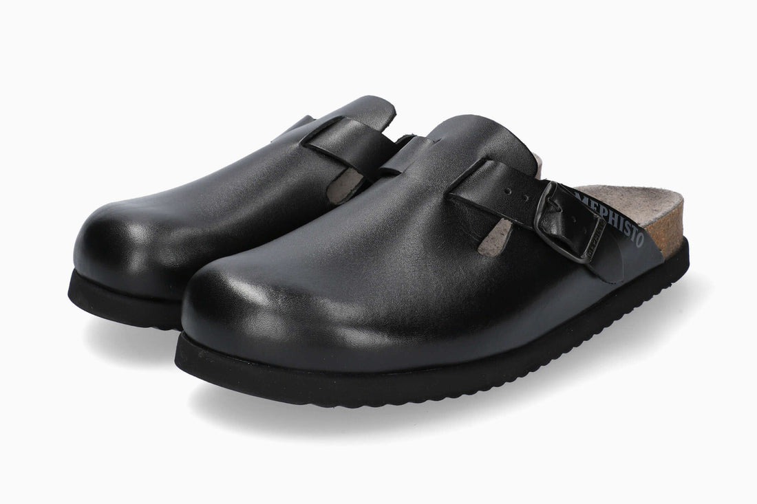 Mephisto Nathan Black Men's Clog
