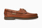 Mephisto Hurrikan Boat Shoe Hazelnut