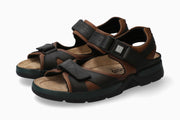 Mephisto Men's Sandals Shark Dark Br