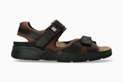 Mephisto Men's Sandals Shark Dark Brown