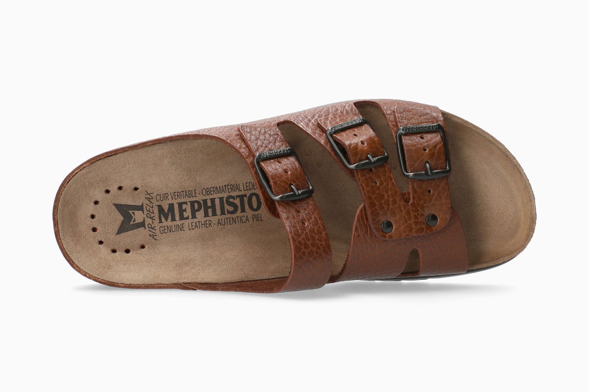 Mephisto Zach Fit Men's Sandal Desert Top