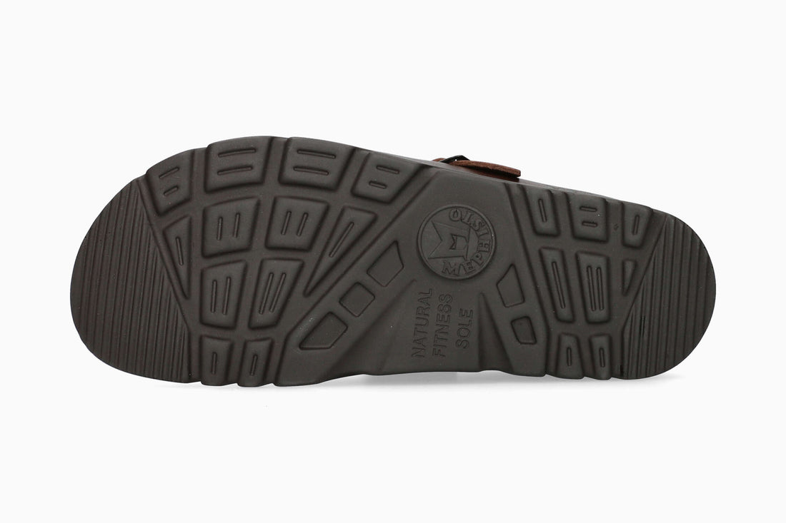 Mephisto Zaverio Brown Fit Men's Clog  Sole