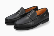 Mephisto Cap Vert Slide-On Black