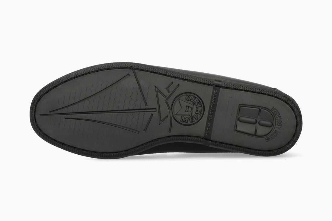 Mephisto Cap Vert Slide-On Black Sole