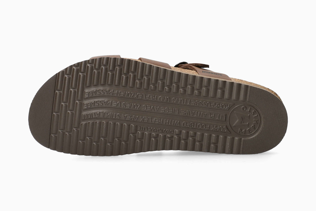 Mephisto Hannel Women's Sandal Dark Brown Sole