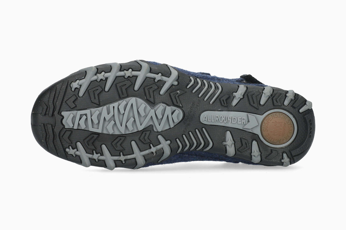 Allrounder Niro Solid Navy Women's Shoe Sole