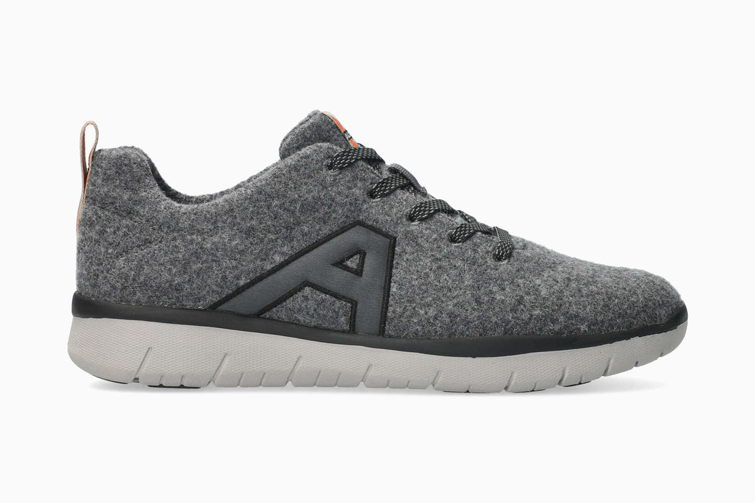 Allrounder Malibou Dark Grey Men's Wool Sneaker