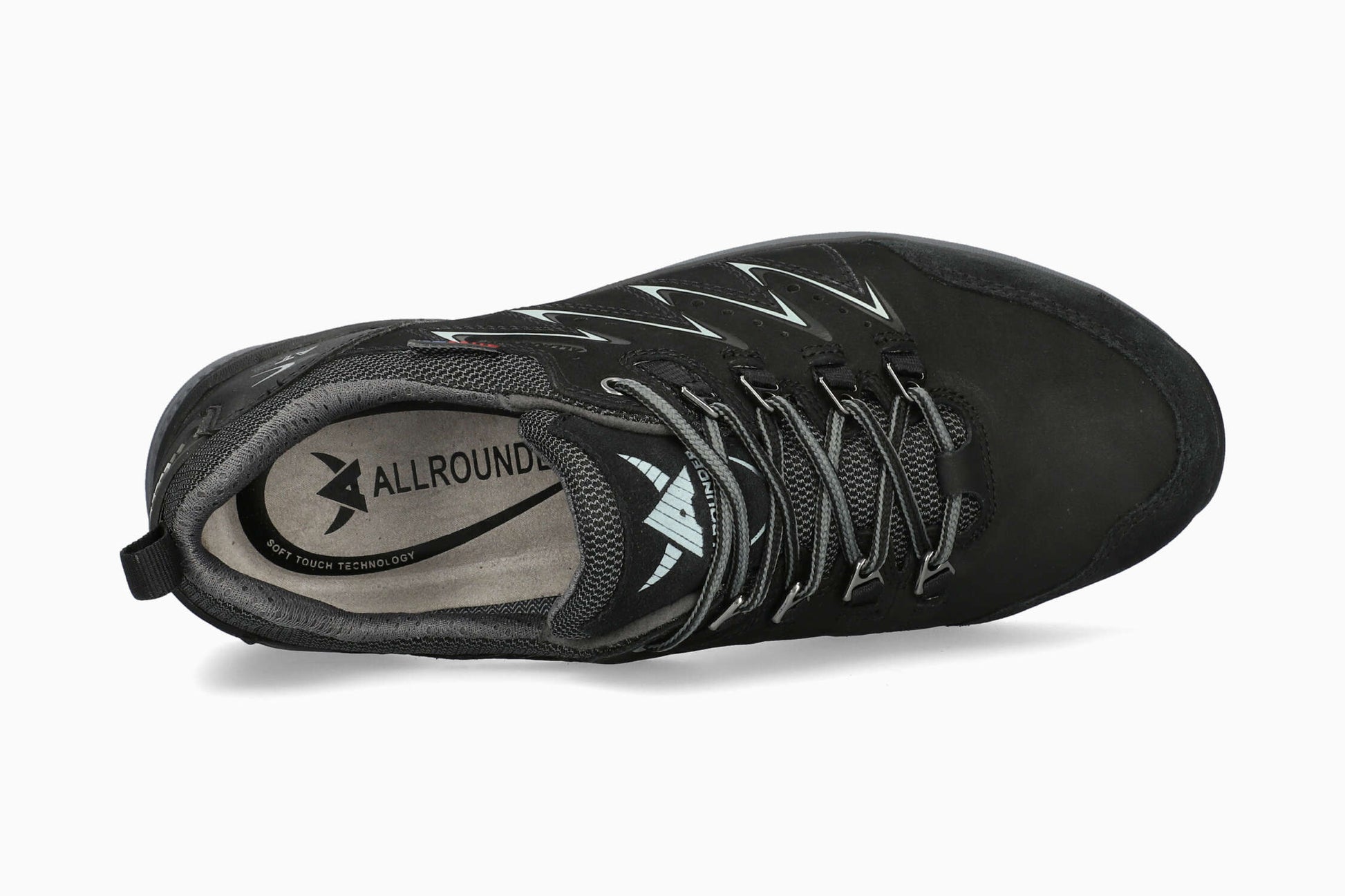 Allrounder Rake Off-Tex Black Men's Waterproof Sneaker Top