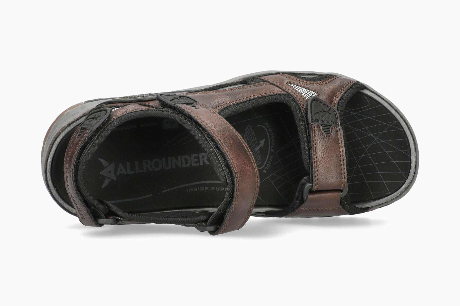Allrounder Honduras Dark Oat Men's Sandal Top