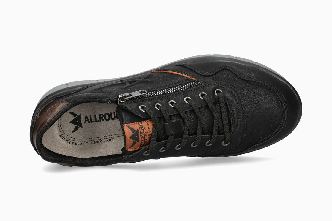 Allrounder Majestro Black Men's Sneakers Top