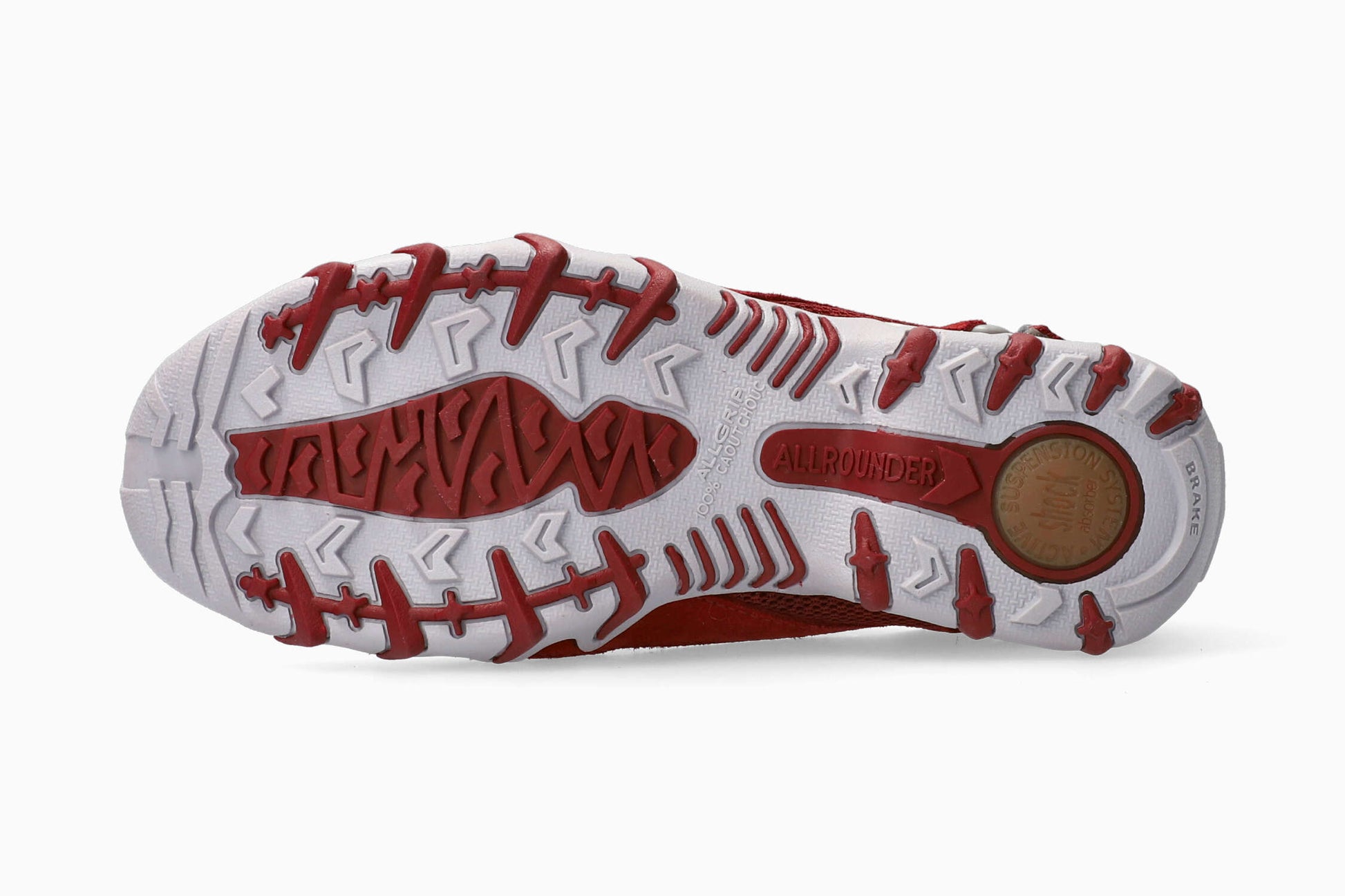 Allrounder Niro Solid Red Women's Shoe Sole