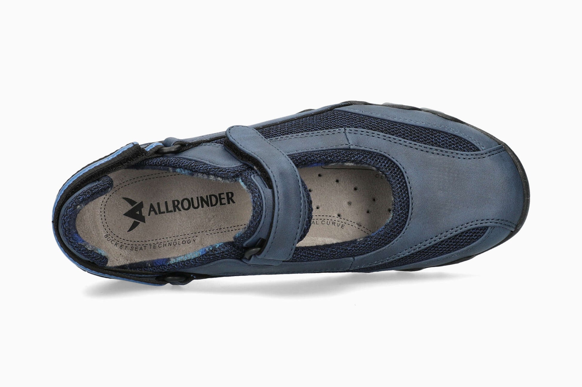 Allrounder Niro Solid Jeans Blue Women's Shoe Top