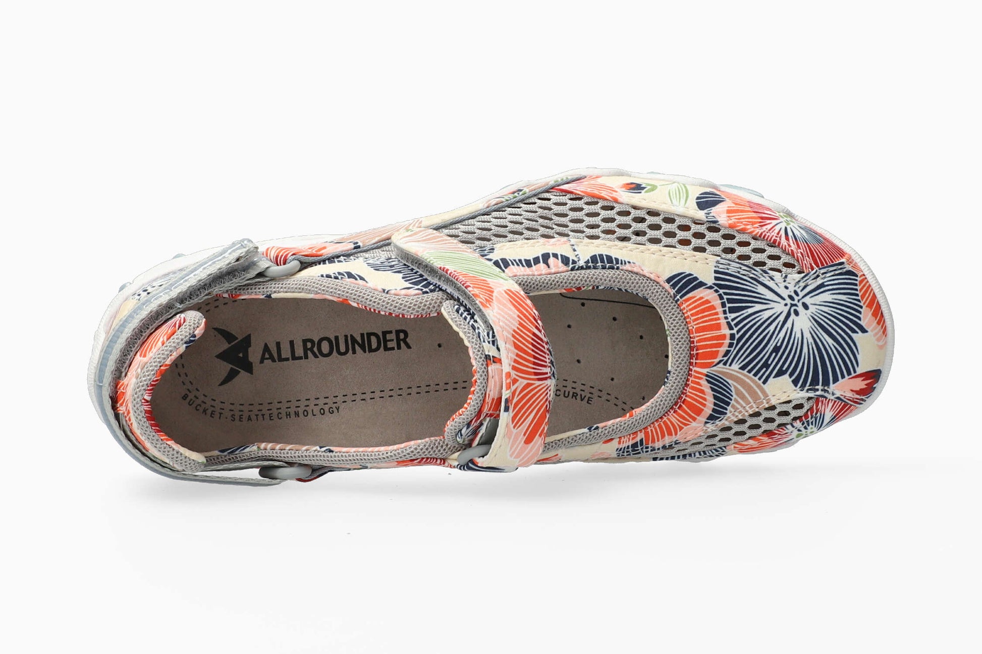 Allrounder Niro Print Burnt Orange Women's Shoe Top
