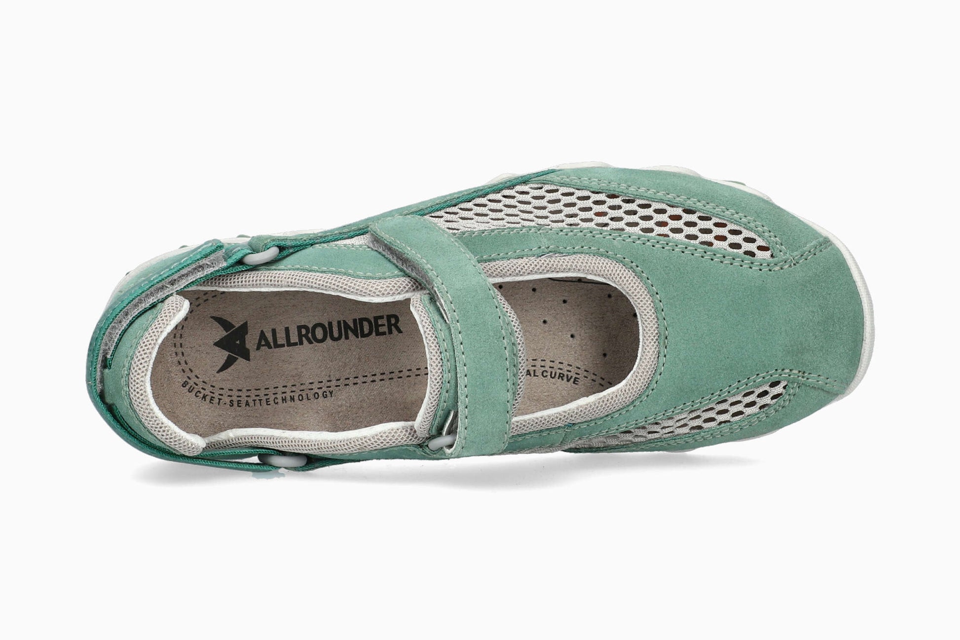 Allrounder Niro Solid Mint Women's Shoe Top