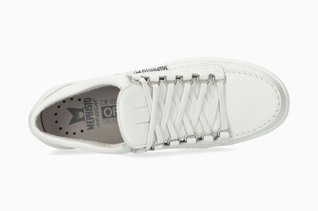 Mephisto Rainbow Men's White Sneaker Top