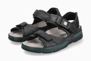 Mephisto Men's Sandals Shark Fit Black