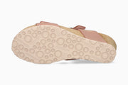Lissandra Mephisto Women's Wedge Sandals Old Pink Sole