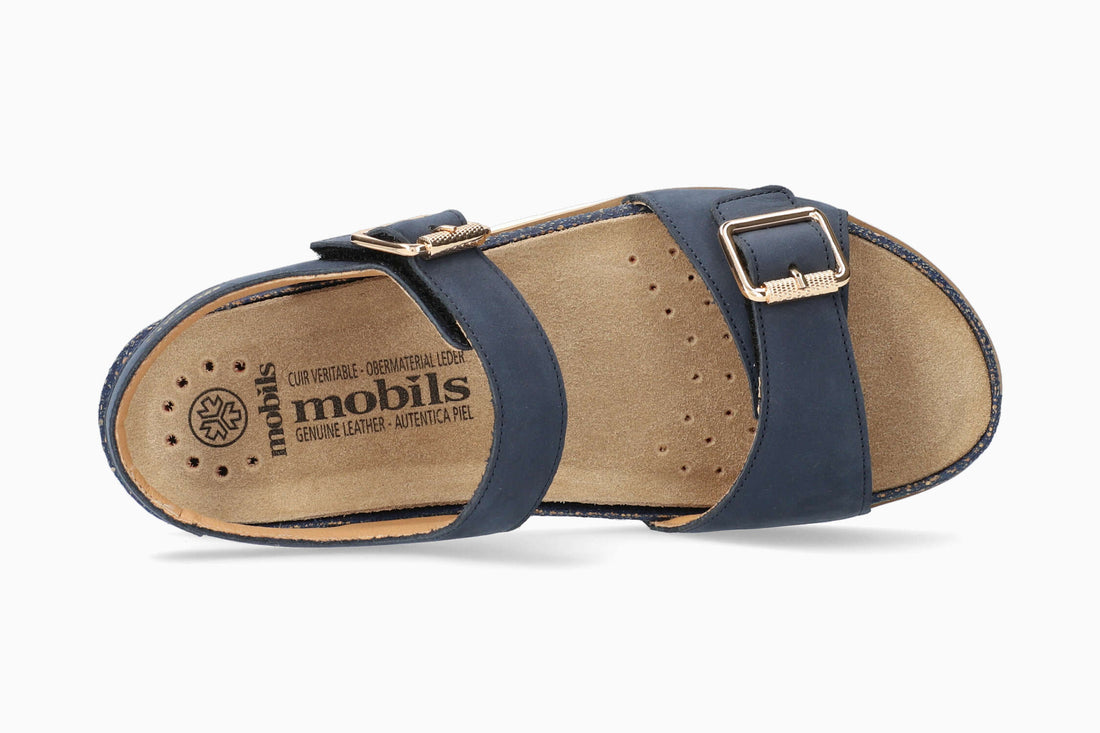 Mobils Tarina Jeans Blue Women's Sandal Top