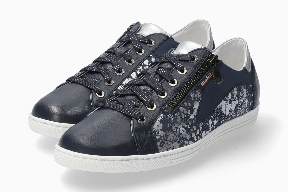 Mobils Hawai Shiny Navy Women's Sneaker