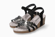 Mephisto Matilde Black Women's Sandal