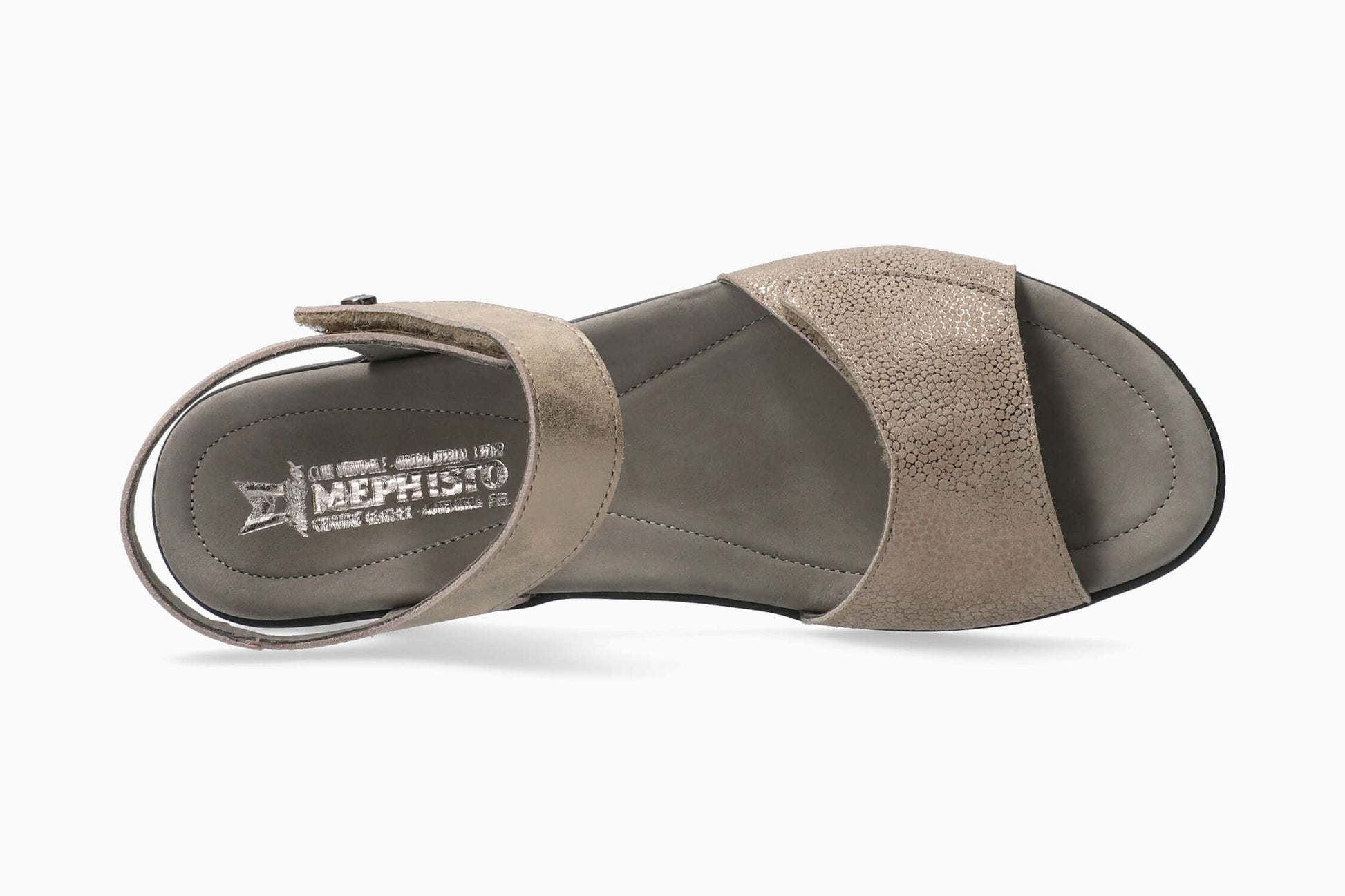 Mephisto Pattie Women's Sandal Dark Taupe Top