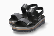 Dominica Mephisto Women's Sandals Black Full Pair