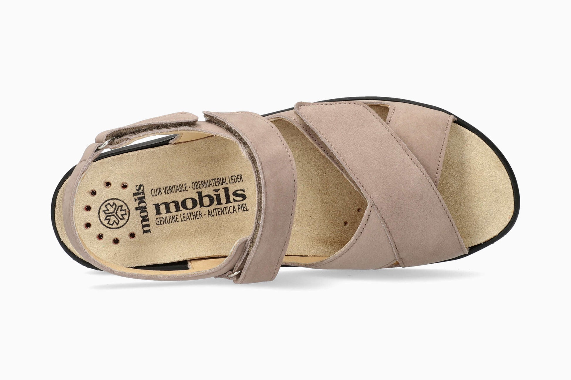 Mobils Geryna Light Taupe Women's Sandal Top