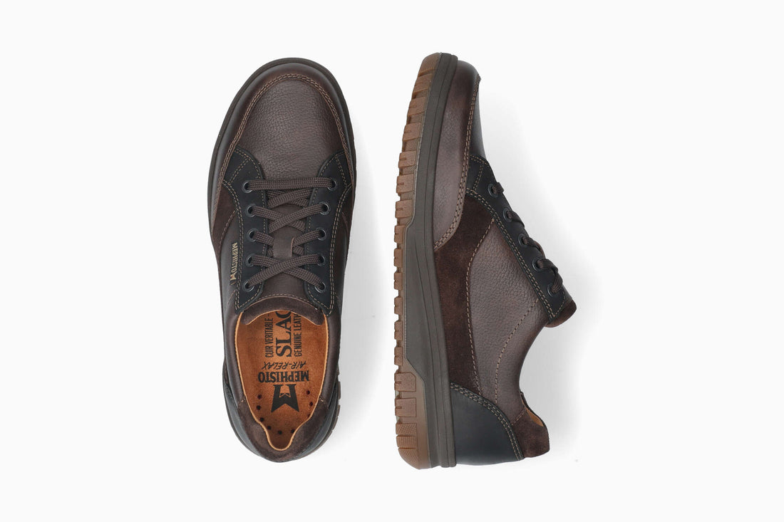 Mephisto Paco Men's Sneaker Black Graphite