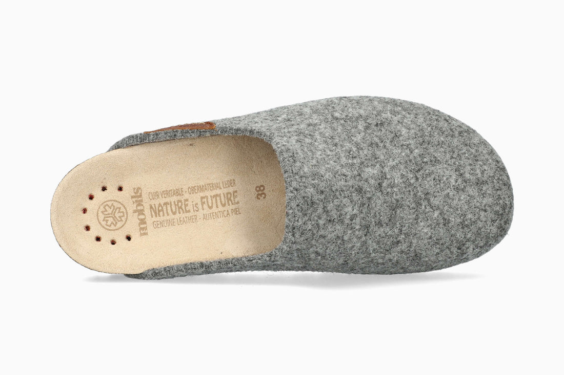 Nature Is Future Thea Grey Women's Sandal Top