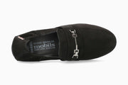 Mobils Nadira Black Women's Slip-on Top