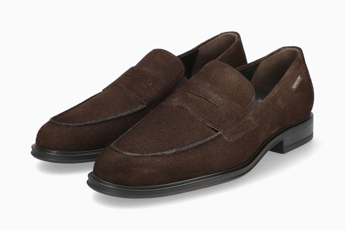 Mephisto Kurtis Dark Brown Slip-ons