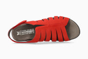 Mephisto Praline Women's Sandal Scarlet Top