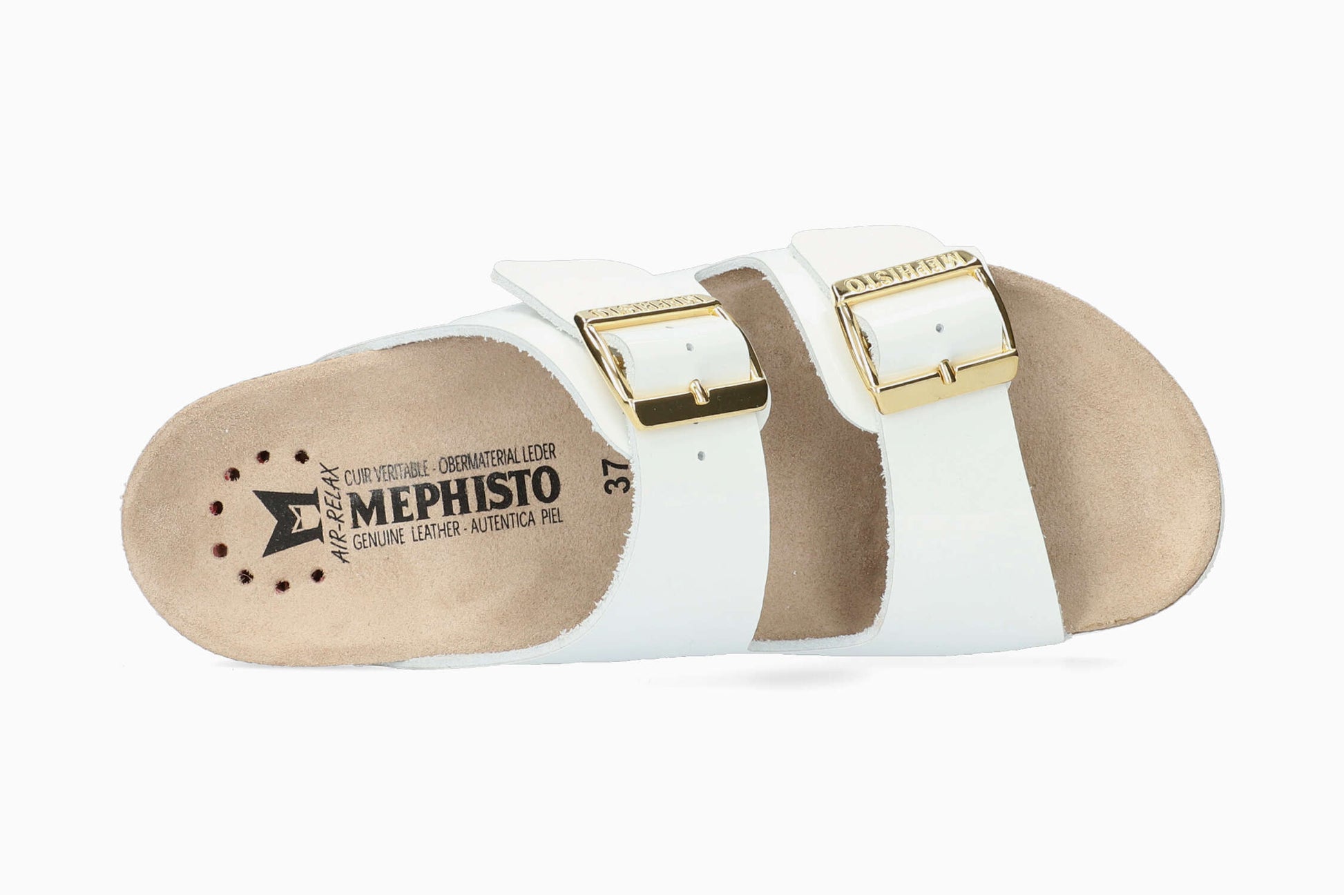 Hester Mephisto Women's Sandals White Top