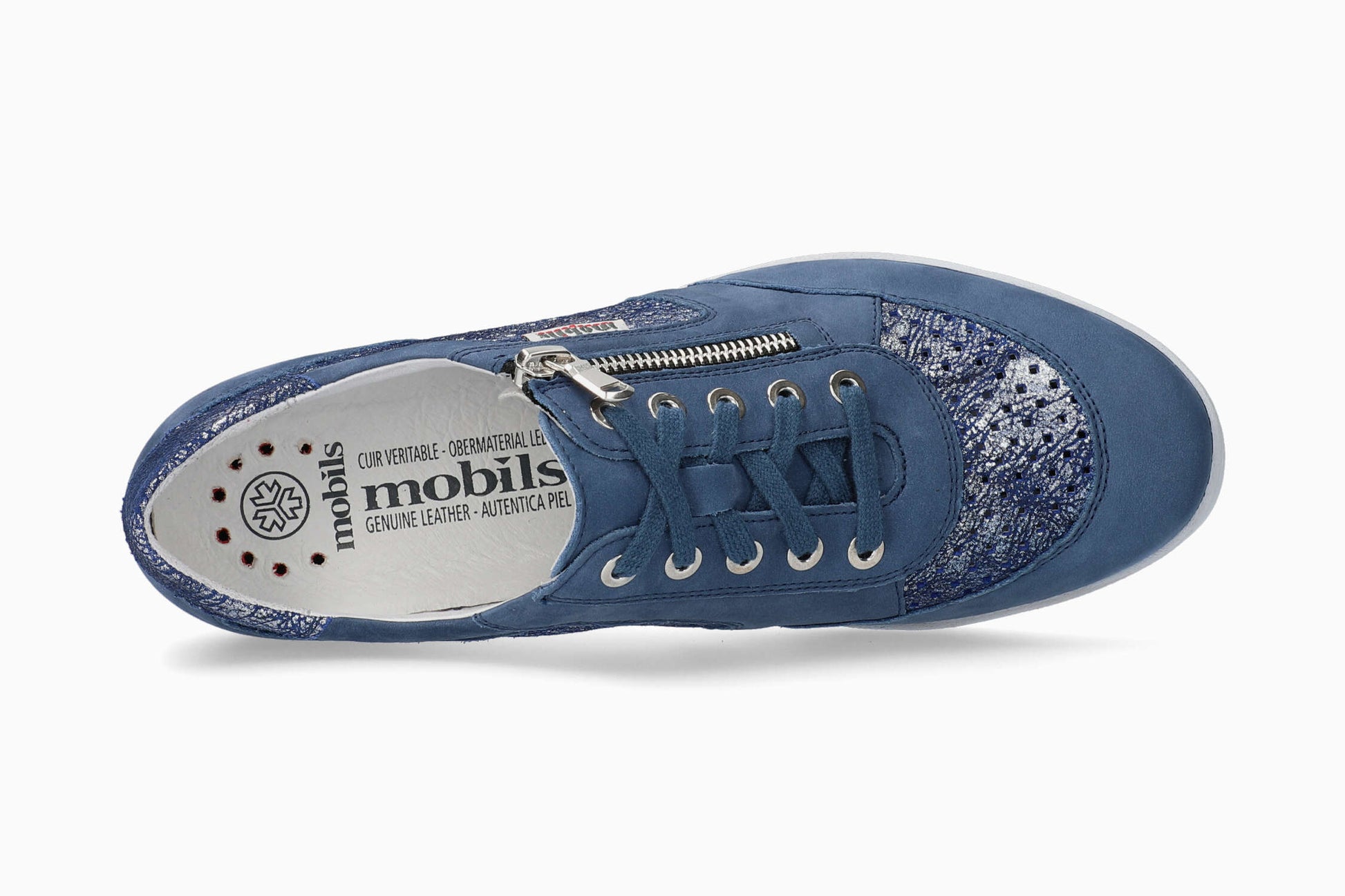Mobils Precilia Perf Denim Women's Sneaker Top