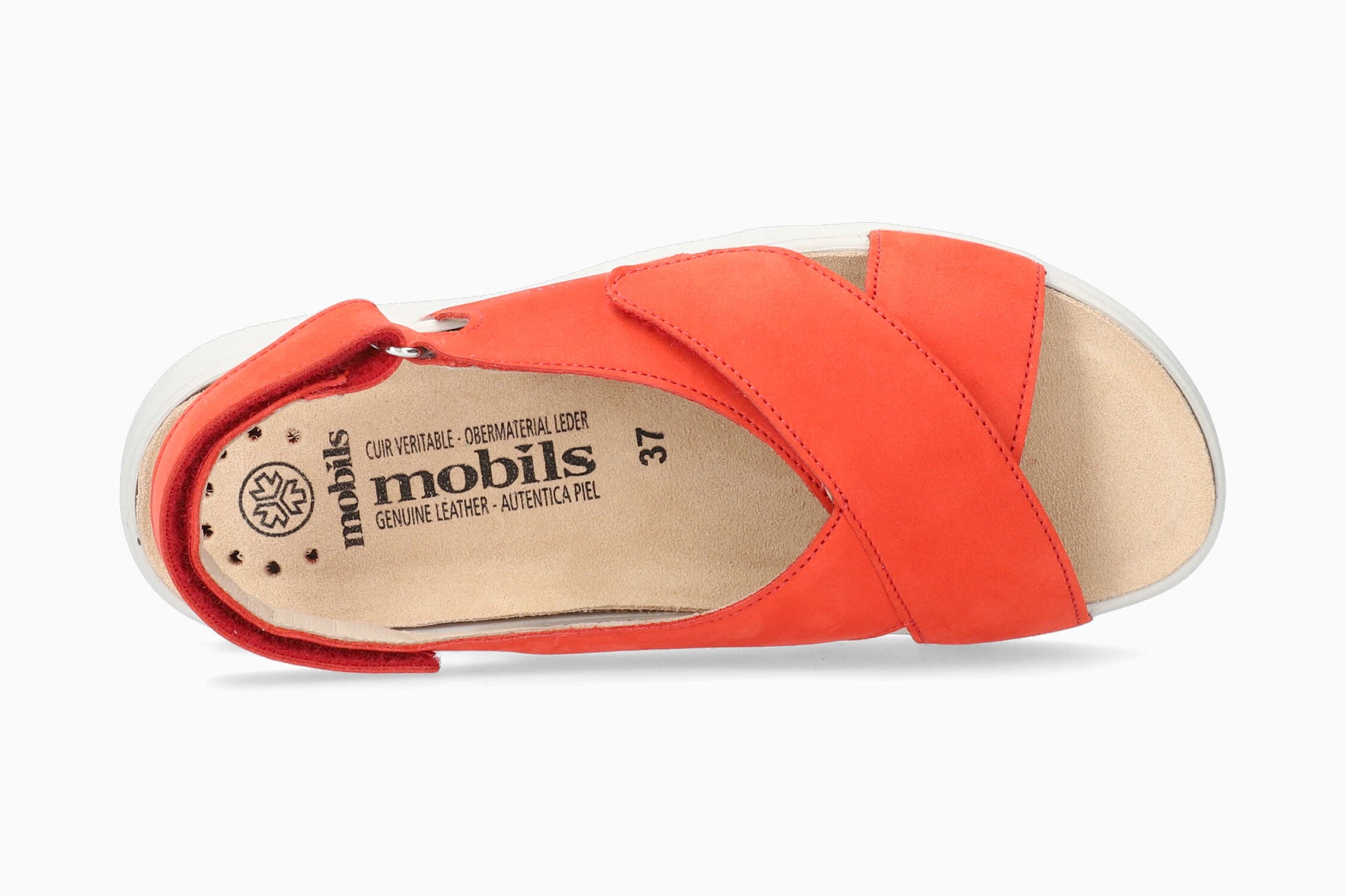 Mobils Malorie Cranberry Women's Sandal Top