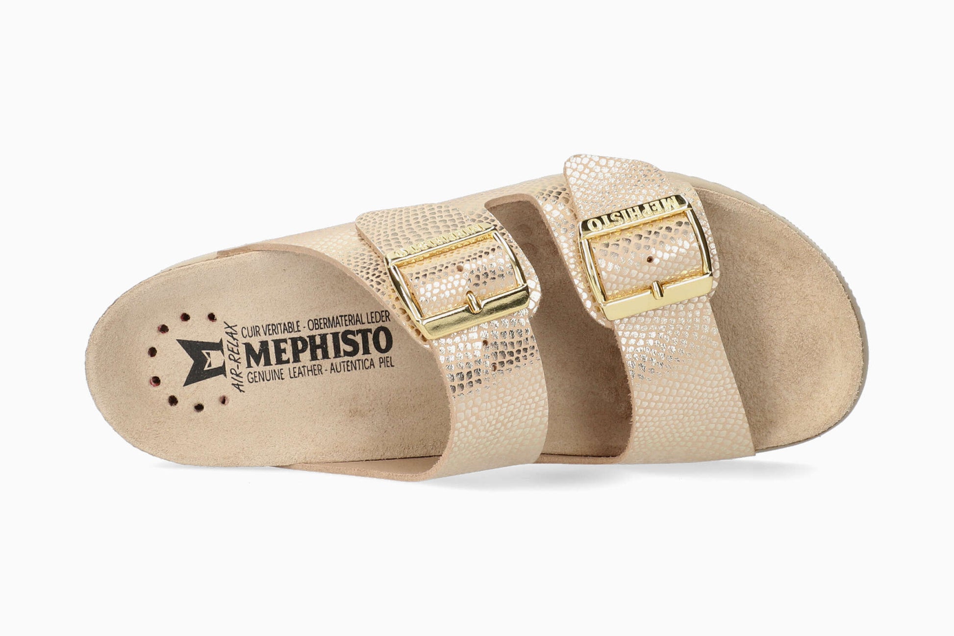 Hester Mephisto Women's Sandals Light Sand Top
