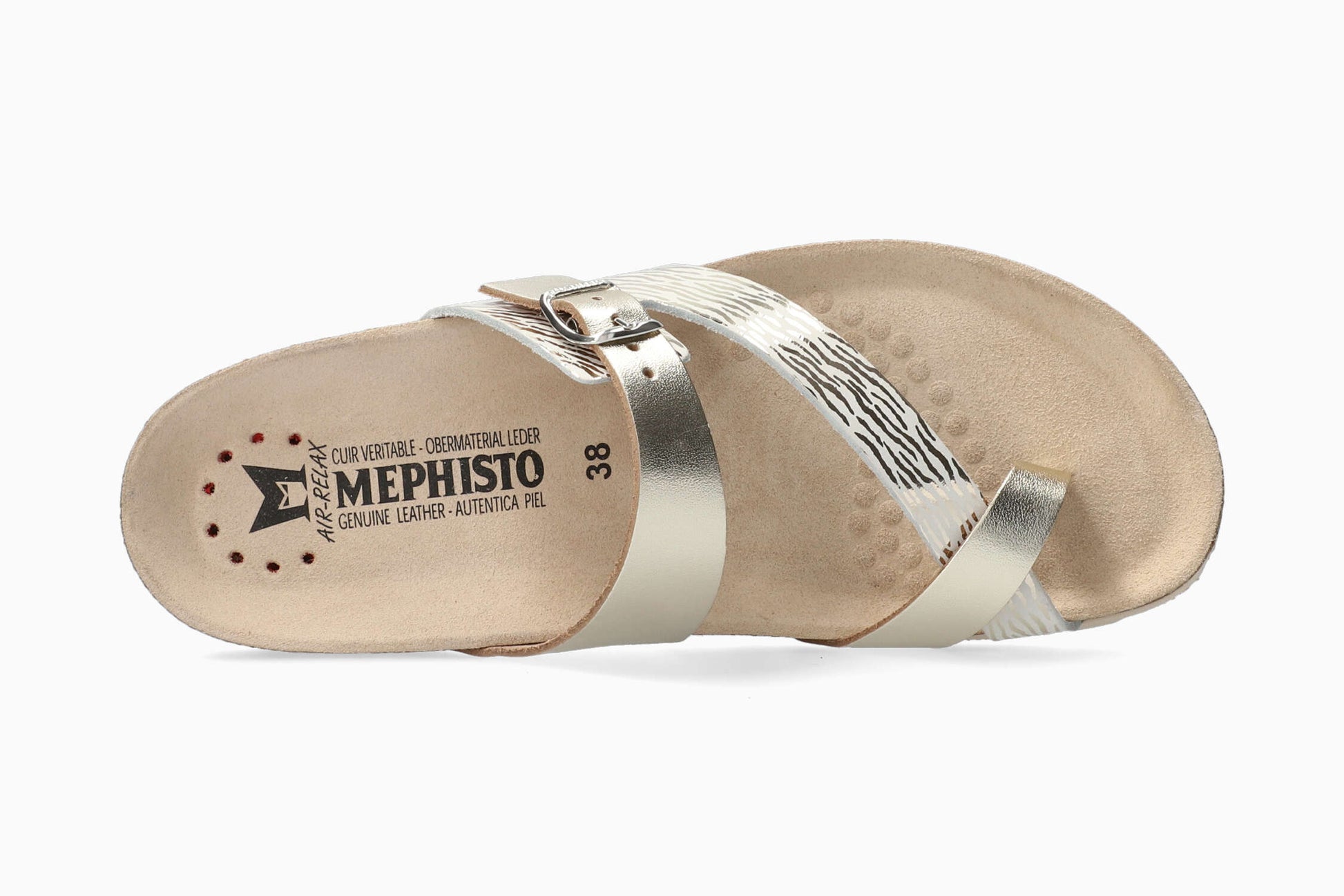 Mephisto Nalia Women's Sandal Gold Top