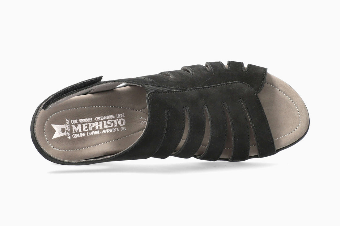 Mephisto Praline Women's Sandal Black Top