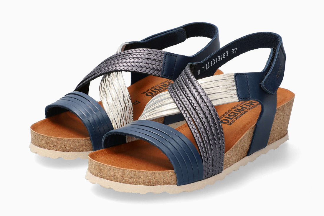 Mephisto Renza Navy Women's Sandal