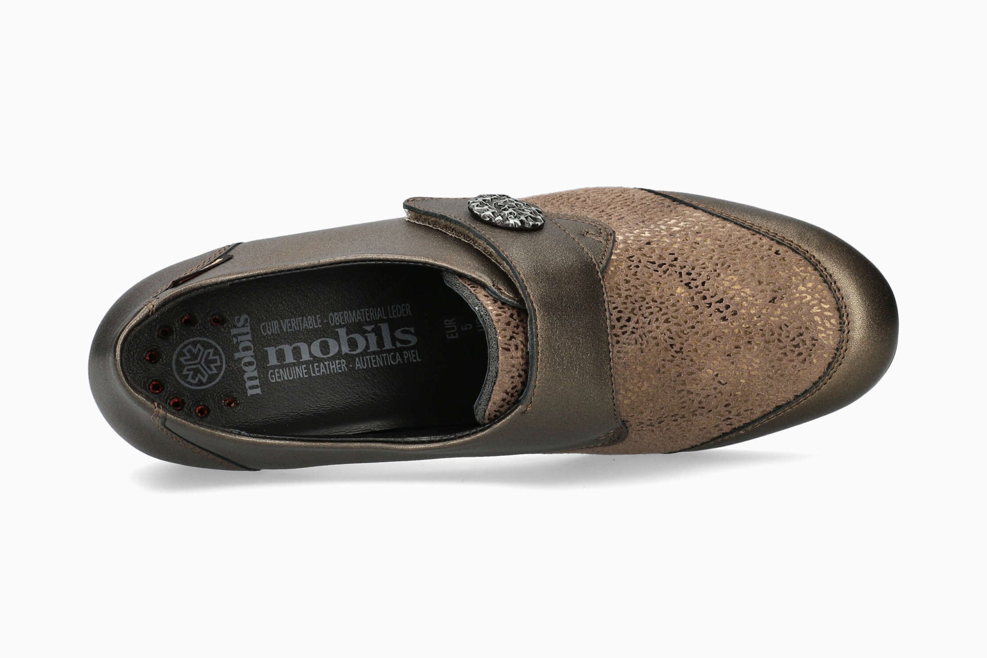 Mobils Branda Dark Taupe Women's Shoe Top