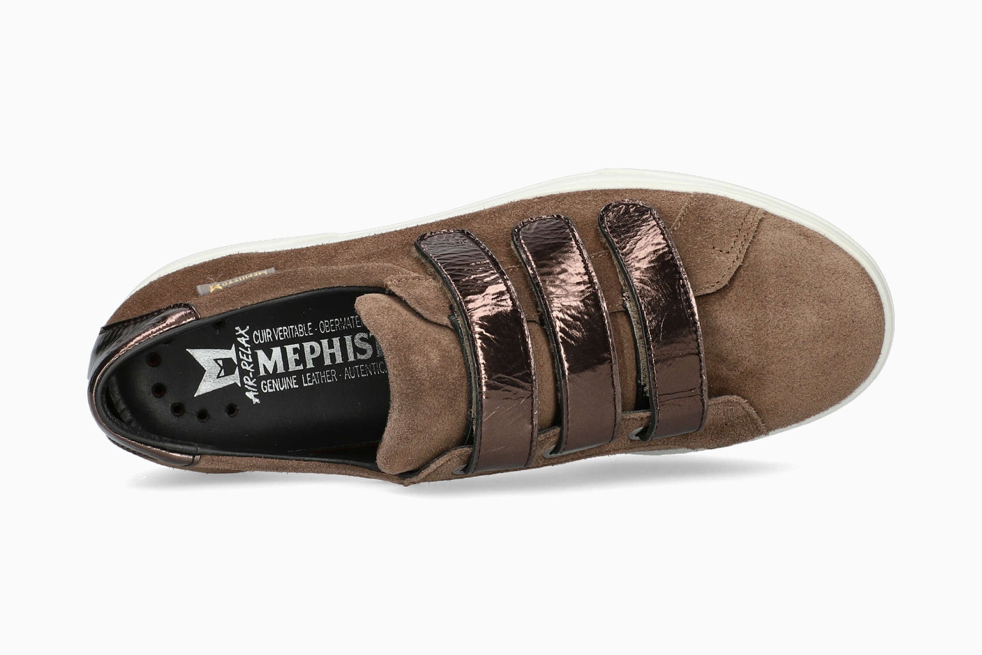 Mephisto Frederica Women's Sneaker Taupe Top