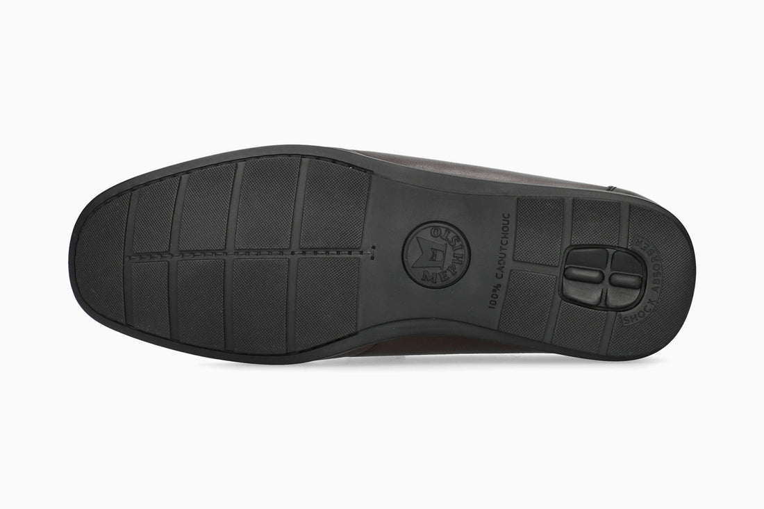 Mephisto Alexis N Moccasin Dark Brown Sole