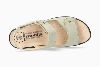 Mobils Getha Light Khaki Women's Sandal Top