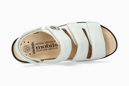 Mobils Giorgina Silver Women's Sandal Top
