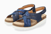 Mobils Trecie Jeans Blue Women's Sandal