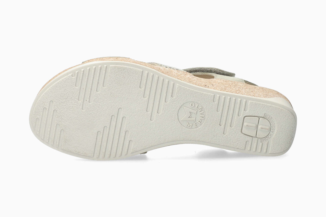 Mephisto Gianna Light Khaki Women's Sandal Sole