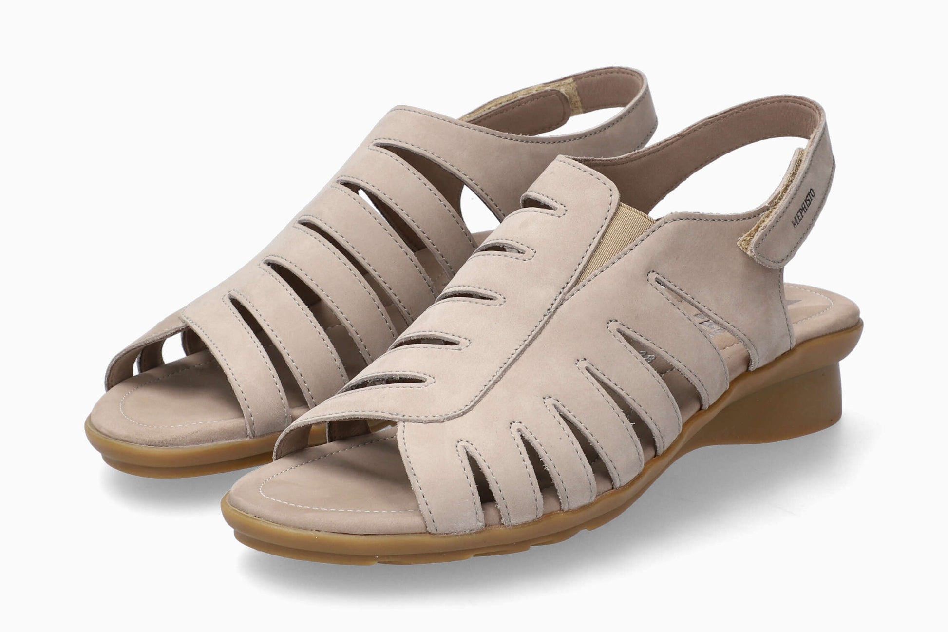 Mephisto Praline Women's Sandal Warm Grey
