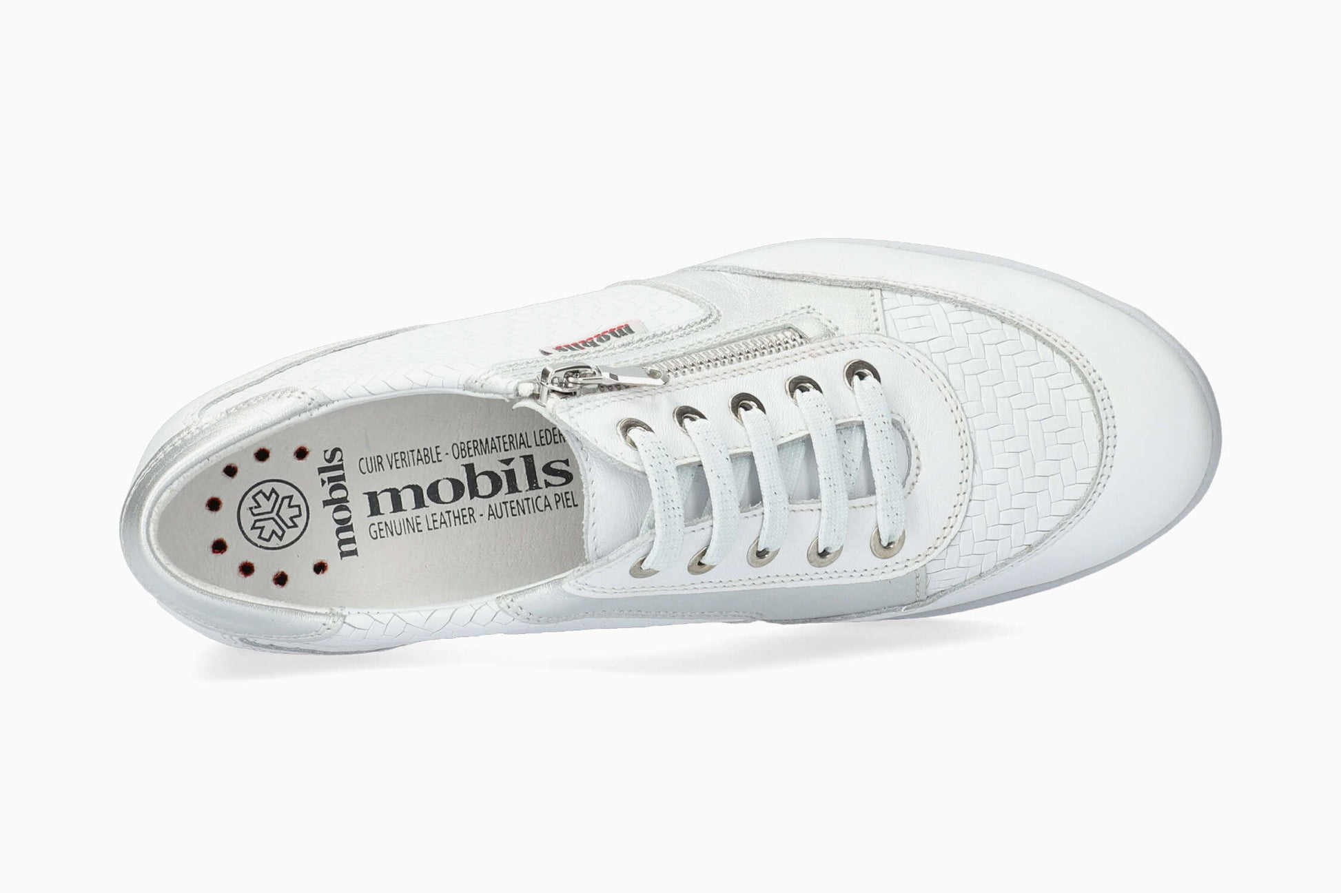 Mobils Patrizia White Women's Sneaker Top