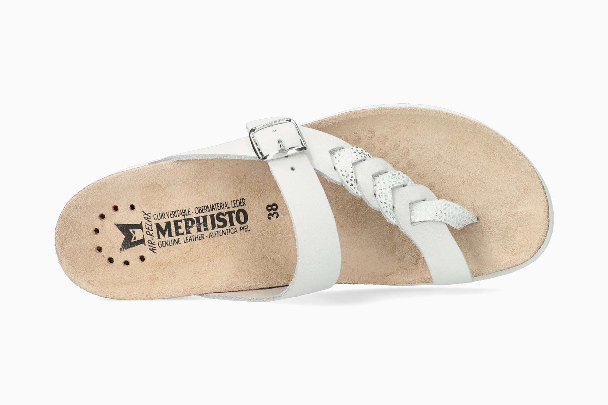 Mephisto Heleonore Women's Sandal White Top