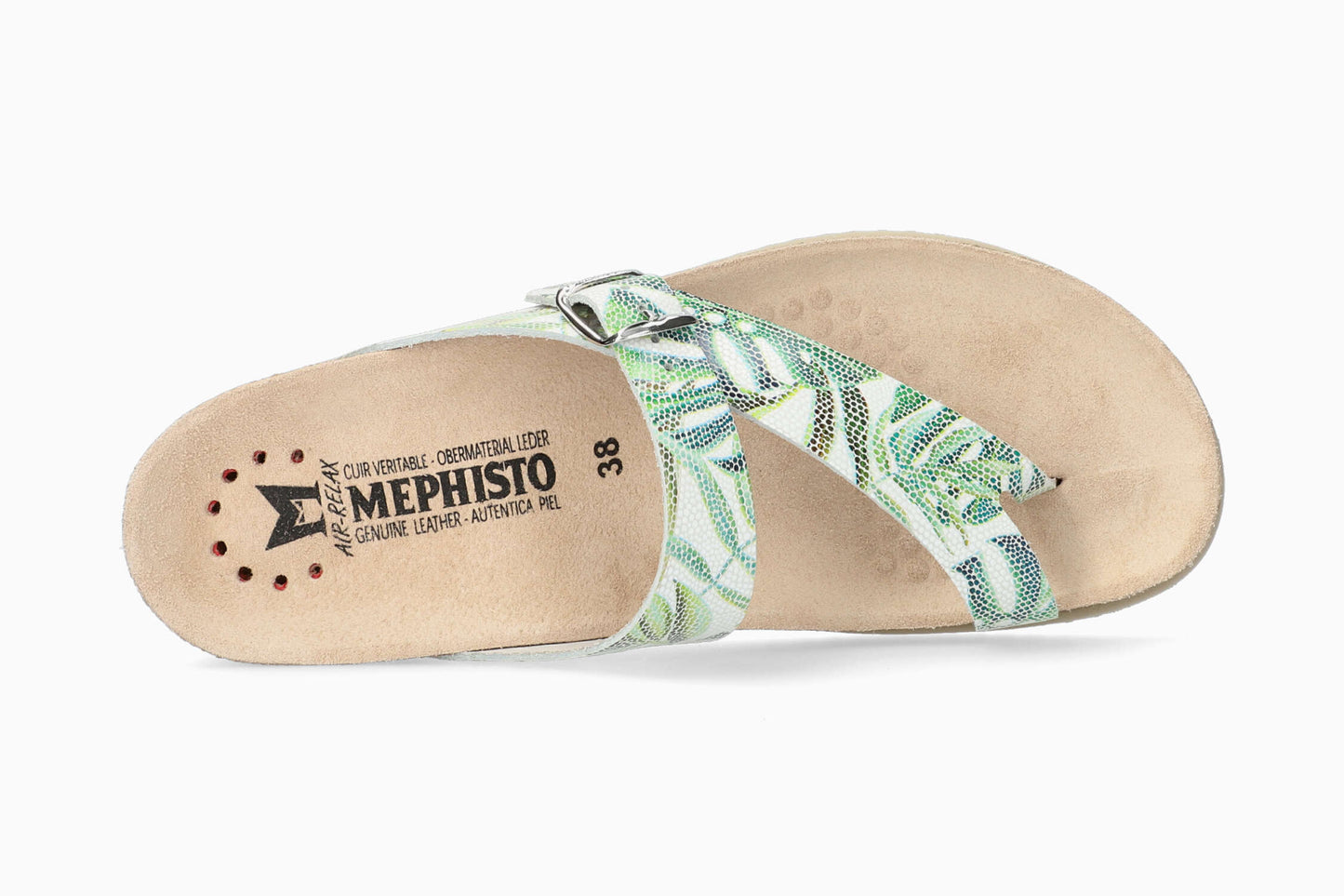 Helen Brights Mephisto Women's Sandals Green Top